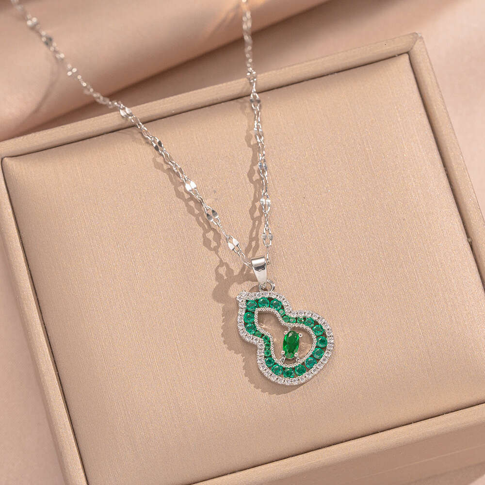 Hollow Gourd Necklace Vintage Light Luxury Sweater Chain Casual And Versatile Accessory