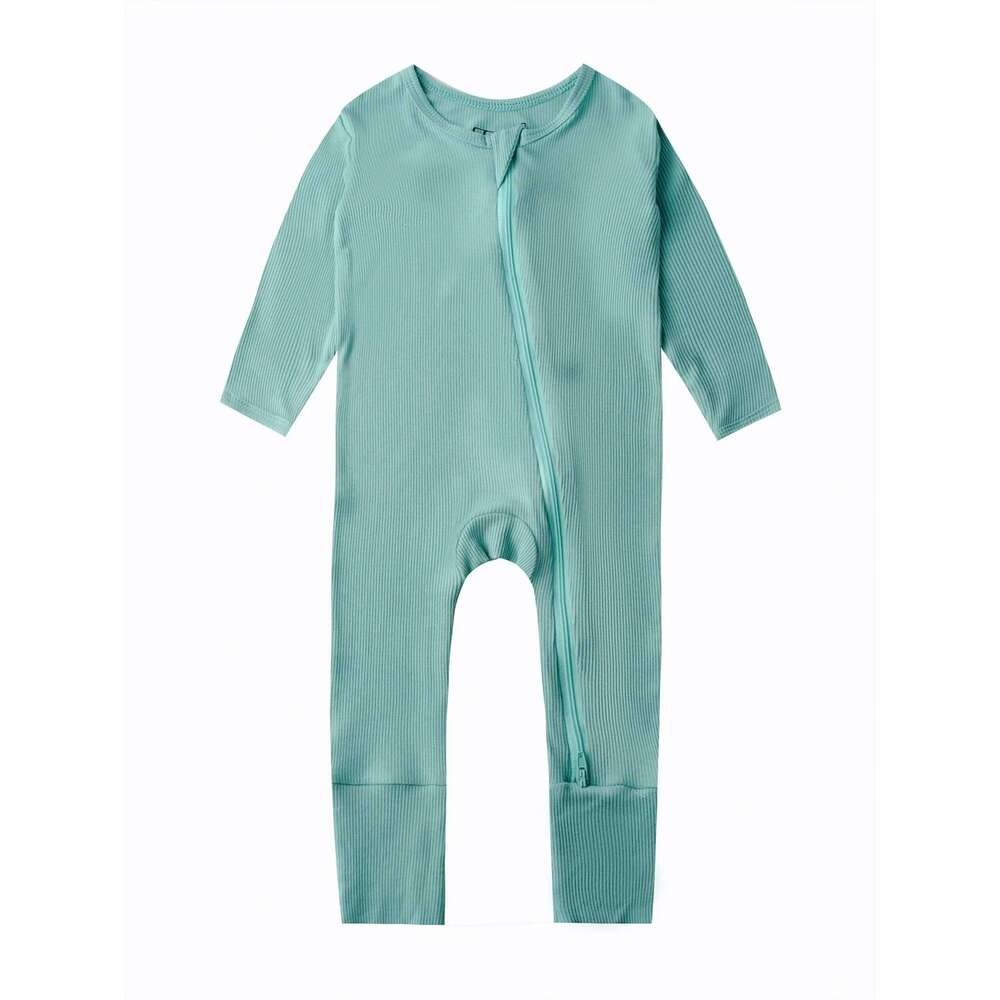 Ultra-soft bamboo fibre baby romper suit Zip fastening For indoor and outdoor wear Baby clothing 26H0224