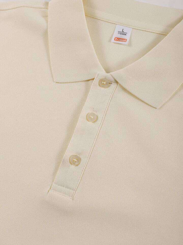 Solid Color Autumn Womens T-Shirt Soft Comfortable Polo Shirt All-Match Lapel Streetwear Unisex Hip Hop Woman Long Sleeve 26W0224