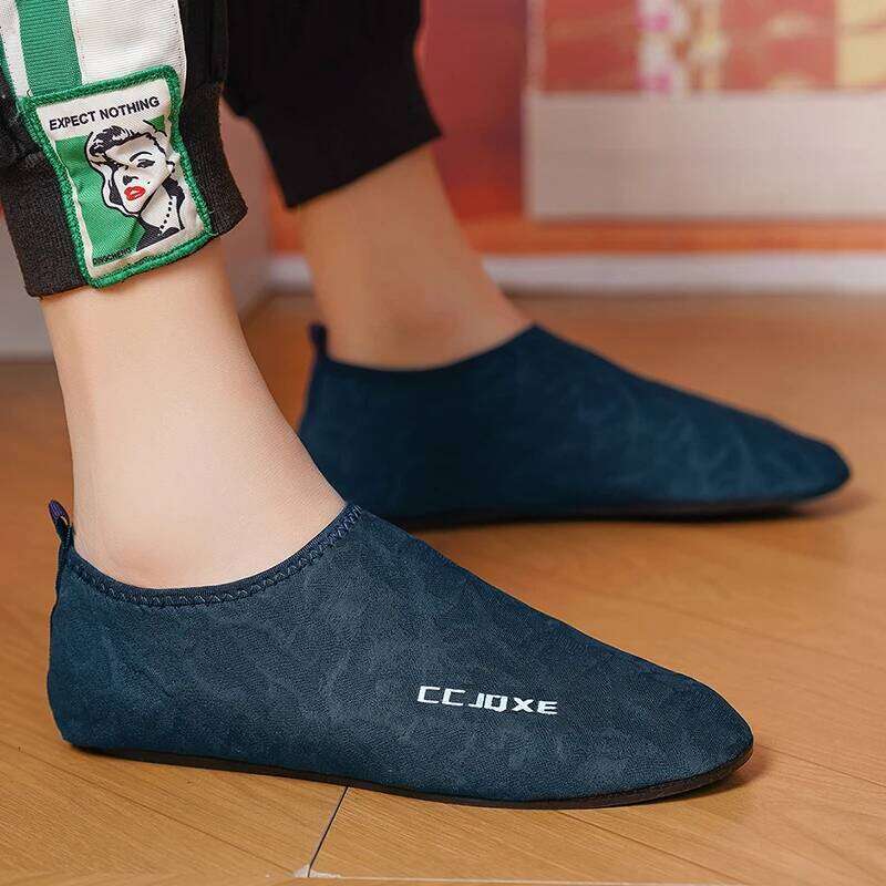 MAEDEF Men's Breathable Thin Bottom Light Driving Loafers Casual Socks Men Slippers Comfortable Walking Mens Shoes