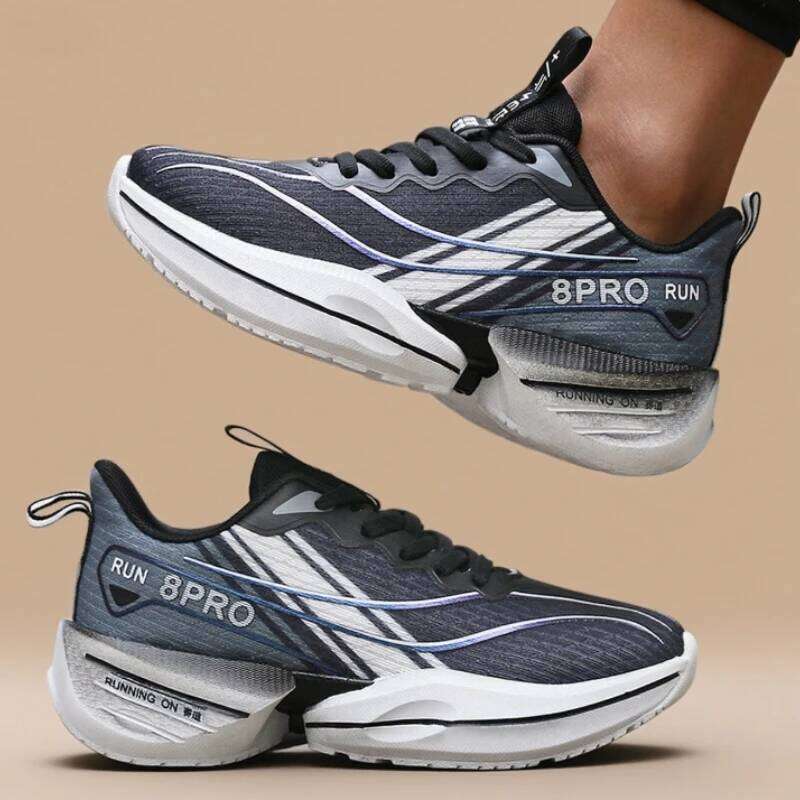 New Women's Running Shoes Marathon Cushion Anti-slip Ultra Light Breathable Comfortable Nonskid Speciality Sneakers Man