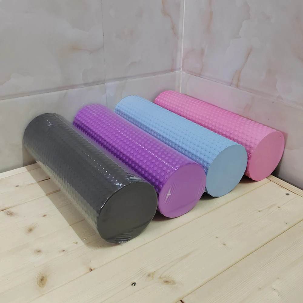 Yoga Roller Round EVA Foam Cylinder Hexagonal for Pilates Exercise Enhanced Home Workouts Diameter 95cm Length 297cm 260206