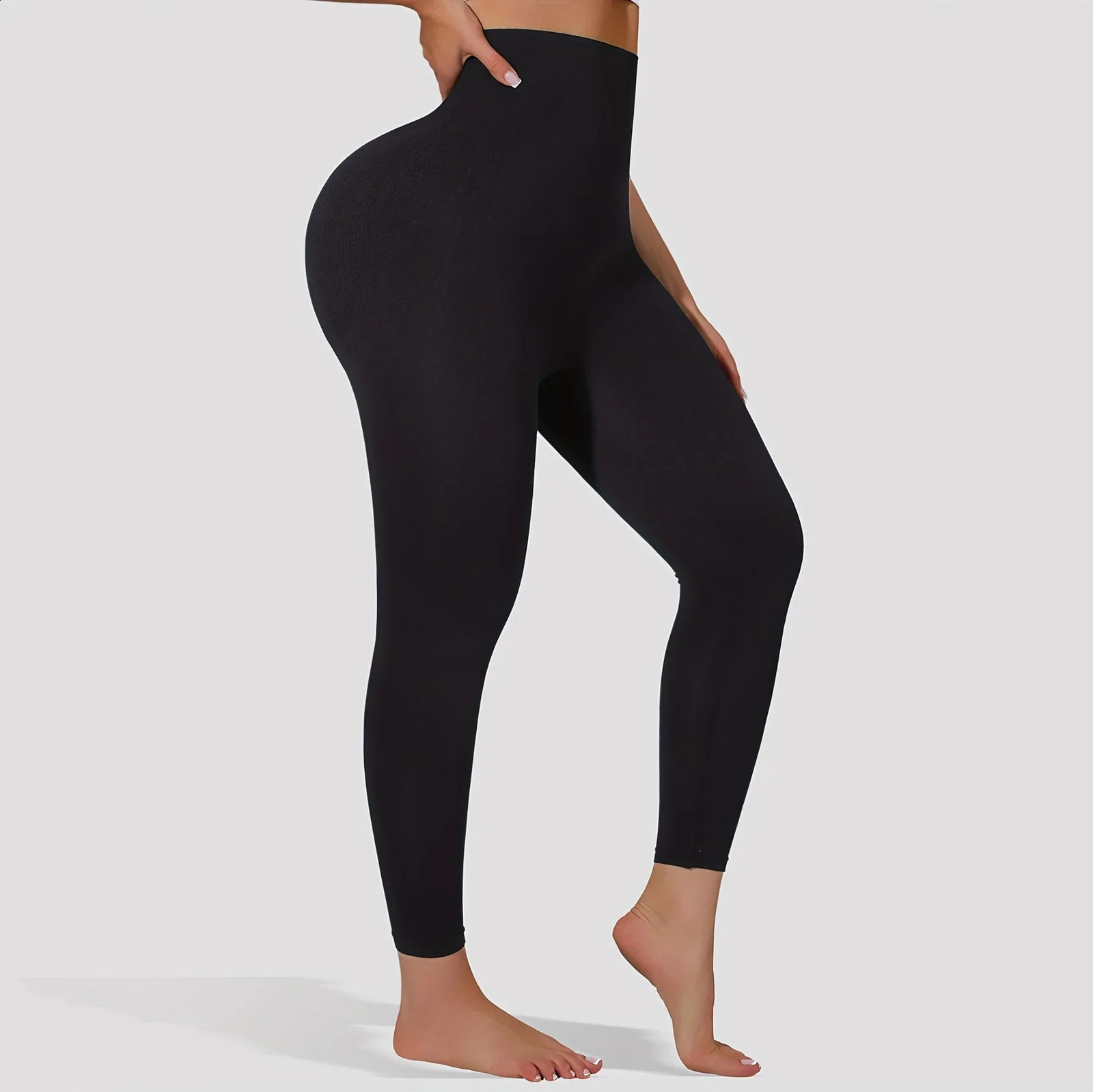 High-Waist Shaping Yoga Pants Leg Sculpting Thin Summer Suitable for Men And Women Body Shaping Underwear from Mainland China 260129