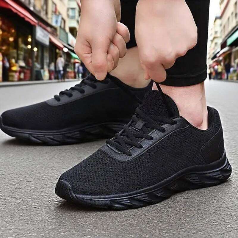 New Running Walking Mesh Fashion Breathable Light Casual Sports Vulcanize for Men Sale Shoes Free Shipping