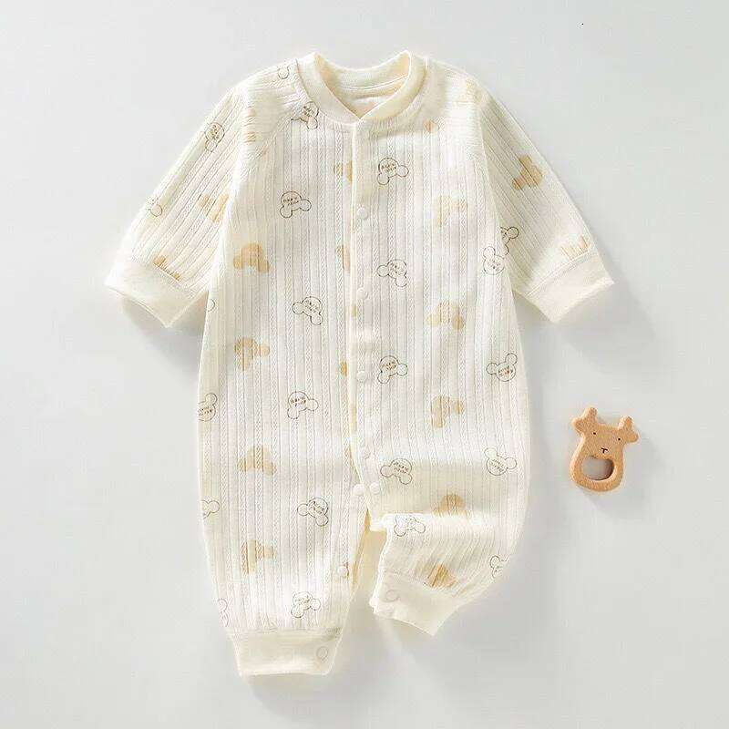 Baby Girls Boys Bodysuit & Long Sleeve Newborn Outfit for Outdoor Clothes Spring Autumn Summer 26Y0224