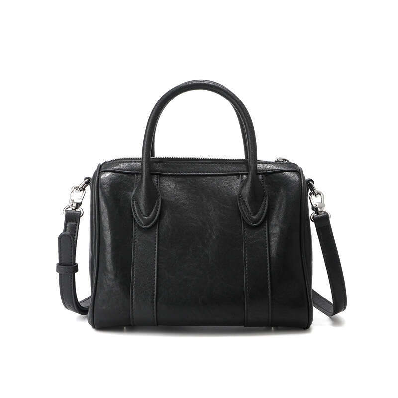 Luxury Shoulder Bags Pillow Made Of Vegetable Tanned Cowhide Genuine Leather Women S With Niche Design Large Capacity Vintage Boston Crossbody Shoulde