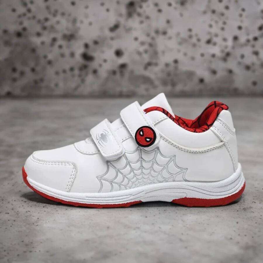 Marvel Children's Casual Men's Women's Running Cartoon White Black Fashion Shoes Size 30-33 26W0224