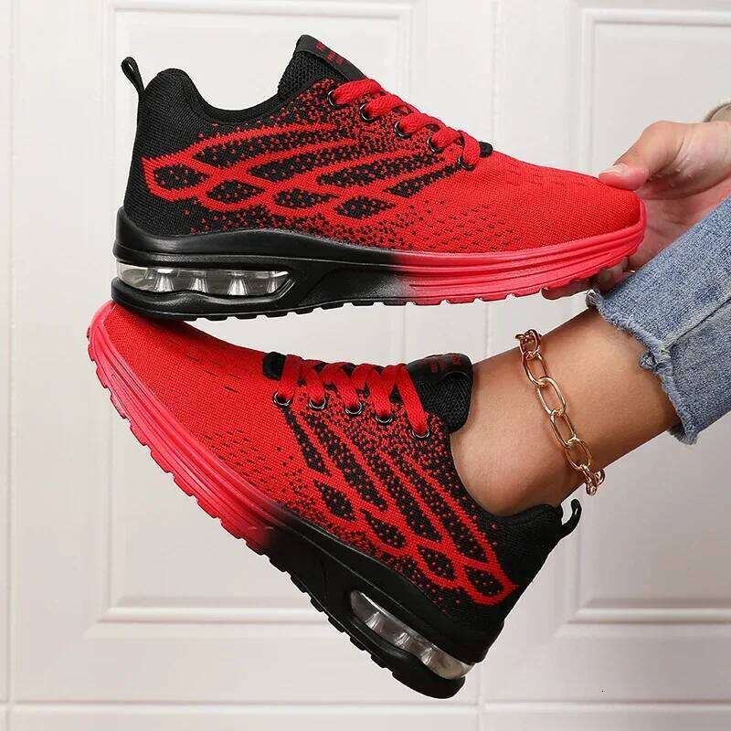 MAEDEF Non Slip Breathable Lightweight Comfortable Athletic Walking Shoes for Women Outdoor Mesh Sneakers