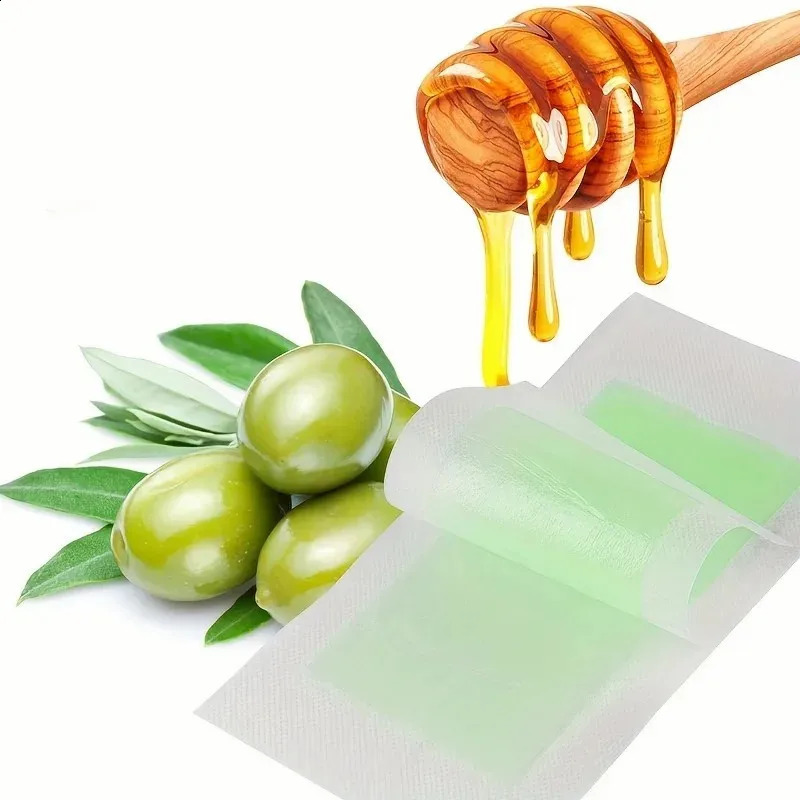 stick Professional Wax Strips for Summer Depilation Double Sided Cold Wax Paper for Leg Body Face Useful 260126