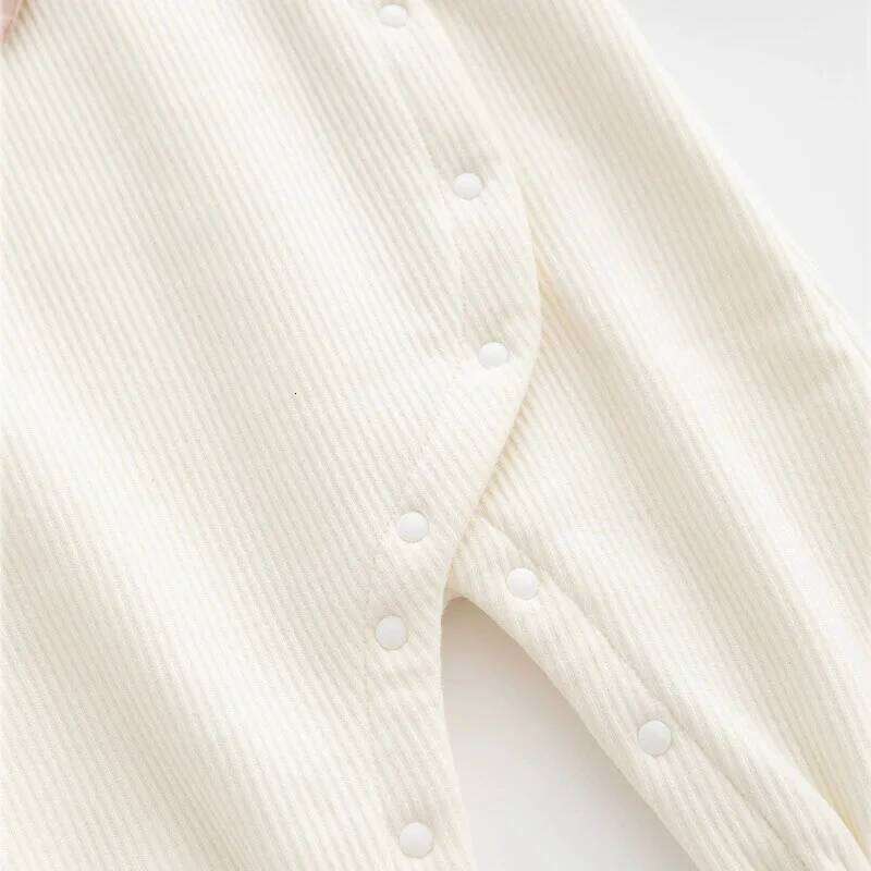 2Piece Sets Spring Autumn Baby Girl Boutique Clothes Korean Cute Cotton Long Sleeve Jumpsuits Rompers+Hat Newborn Items B041 26H0224