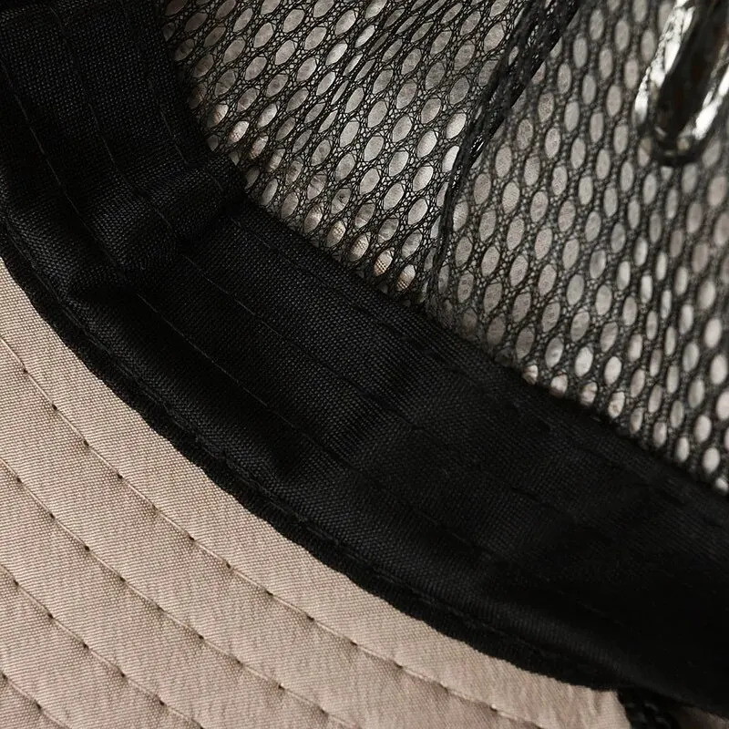 Spring And Summer Hat Mens Outdoor Mountaineering Sunshade Fisherman Large Brim Breathable Sunscreen Fishing 260206