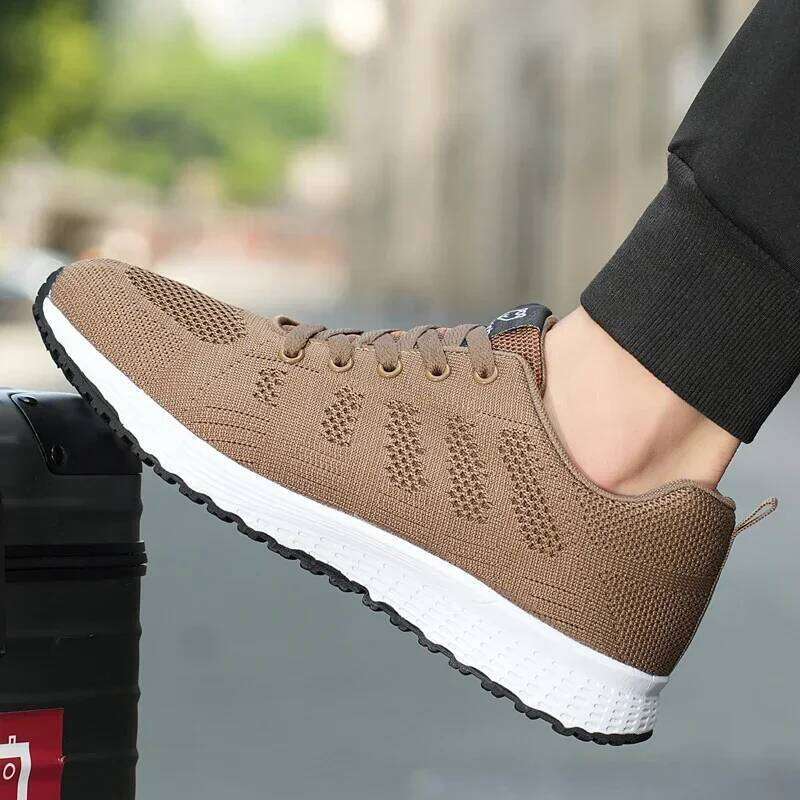 Hot Selling Running Comfortable Breathable Flat Summer Casual Fashionable Jogging Men's Tennis Shoes Sneakers