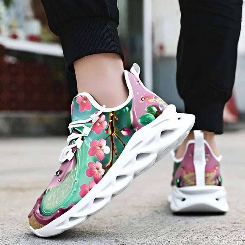 Women Mesh Breathable Men Walking Shoe Flats Casual Man Training Athletic Running Sports Shoes Men's Sneakers
