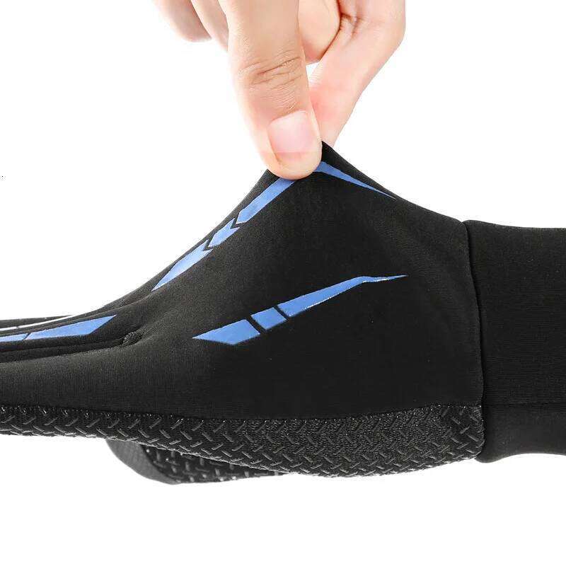 Waterproof Anti Slip Touch Screen Men Women Thickened Skin Friendly and Windproof Gloves for Outdoor Cycling 26H0224