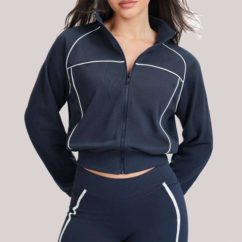 Ningyu Casual Sports Hoodie Women Yoga Long Sleeve Shirt Loose high-end Slimming Running and fitness Comfortable top 26Y0224