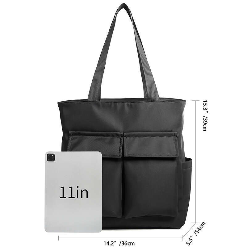 Canvas Vintage Large Capacity Handbag Unisex Casual Travel Bag Korean Style Ins Workwear Style Tutoring Bag High Quality Luxury Bag