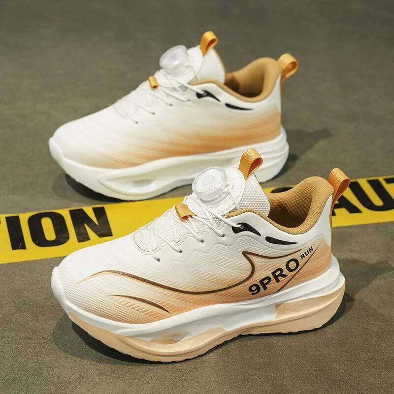 New Children Sports Breathable Casual Sneakers for Boys Lightweight Running Outdoor Walking Tennis Kids School Shoes 31-40 26W0224