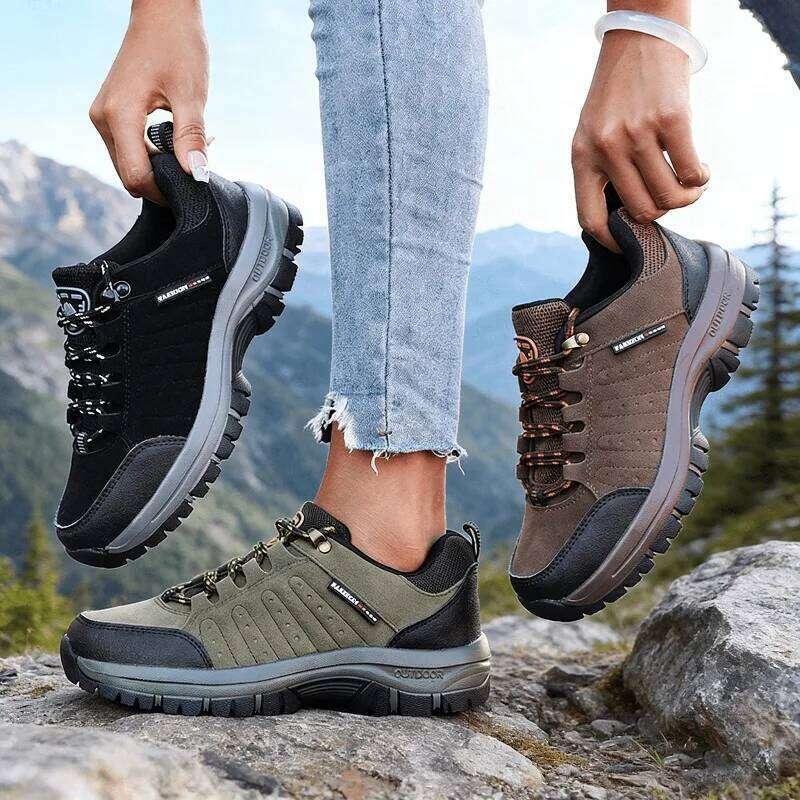 Trekking Sneakers for Climbing Camping Travel All-Terrain Comfortable Footwear 2026 New Walking Mountain Shoes Women