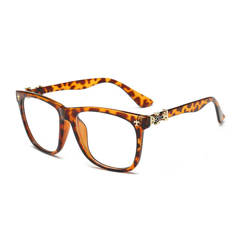 Luxury Brand Designer Sunglass Trendy Glass Similar To Those Worn By Internet Celebrities, Retro And Unique, With Thick Edges, Flat Lenses, Large Fram