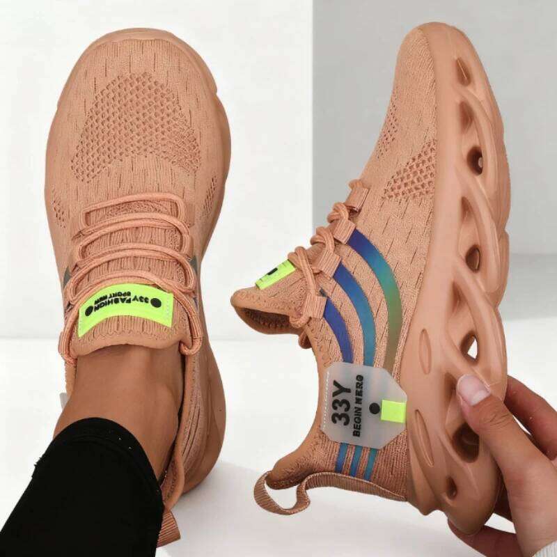 Men's Women's Red Running Shoe Lightweight Breathable Mesh Fashion Casual Sneakers Gym Training Walking Tenis Masculino