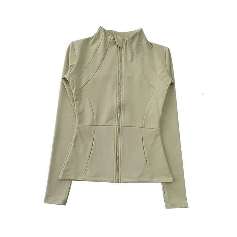 Women's Sports velvet Yoga Slim-fit Long-sleeved Keep Warm Running Sport Coat Pilates Fitness Top Workout 26Y0224