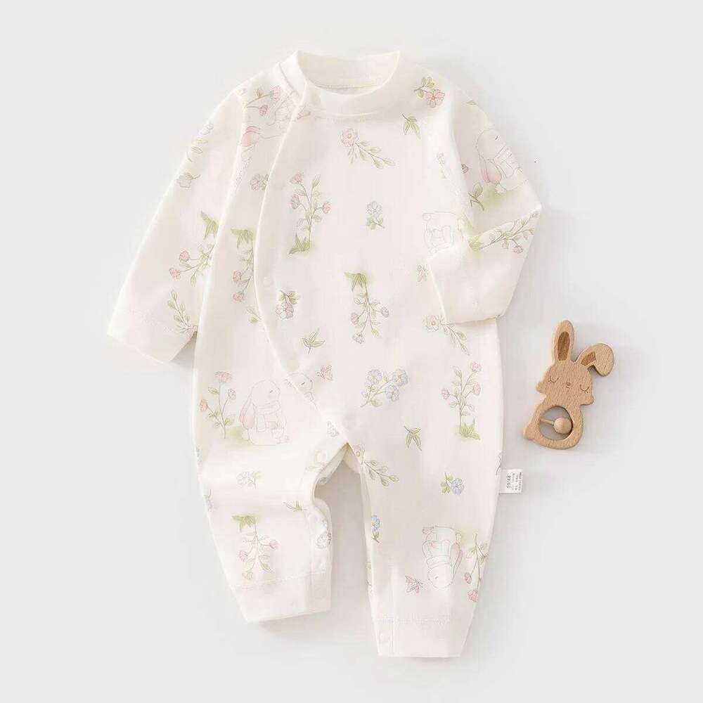 2026 New Spring and Autumn Clothes High-quality Pure Cotton Girl 0-18 Month Baby Boy Jumpsuit 26H0224