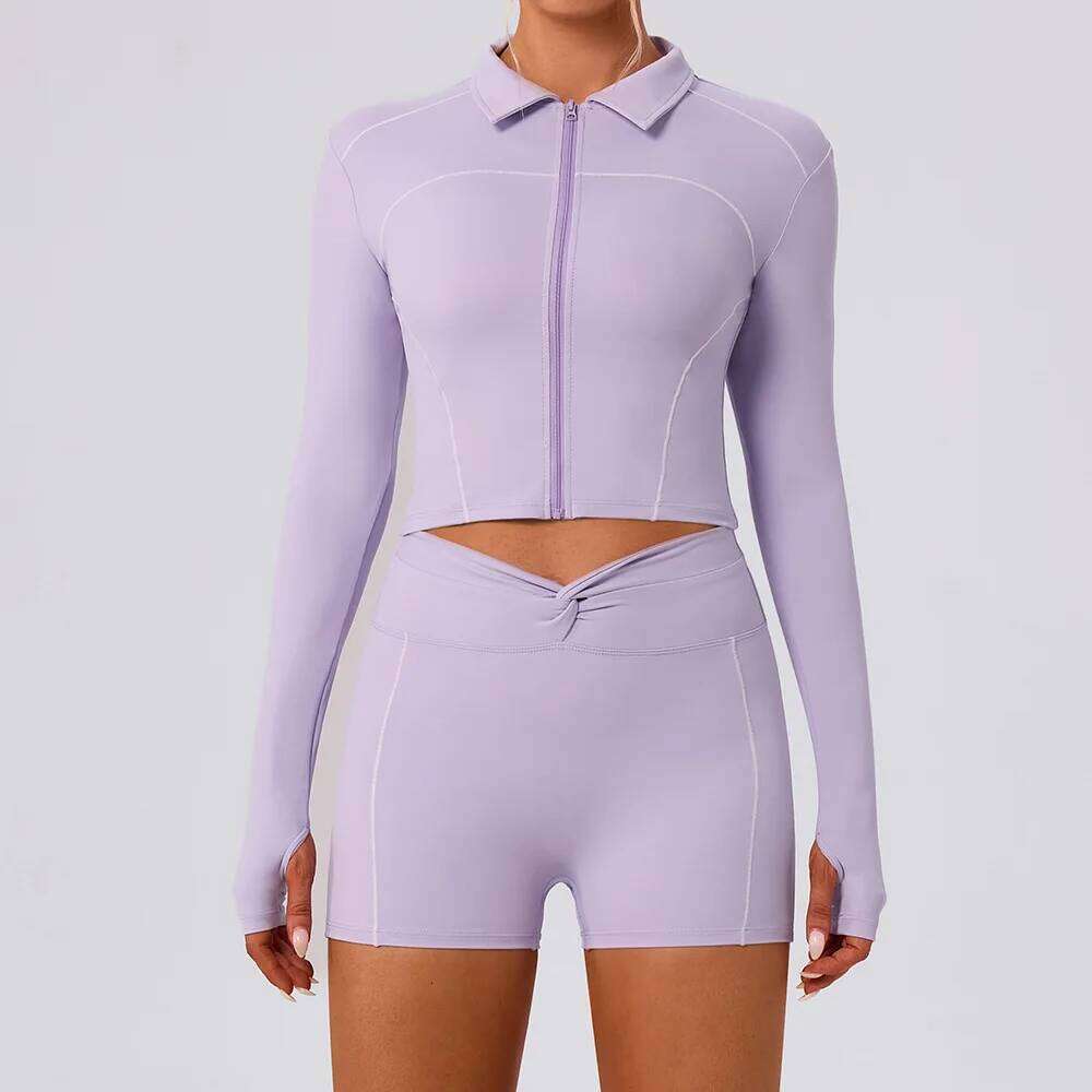 Women's Fitness Shirts Sports s Gym Yoga Long Sleeve Running Coats Female Workout Clothes For Cycling Activewear 26Y0224