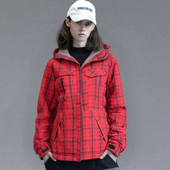 New Women's Jacket, Casual Skateboard Hooded Coat, Suitable For Both Snowboard Ski Equipment, Outdoor, Windproof, WKERSIY