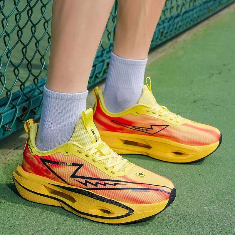 Carbon Board Speciality Marathon Men Running Sports Breathable Women Lightweight Jogging Training Shoes Man Sneakers