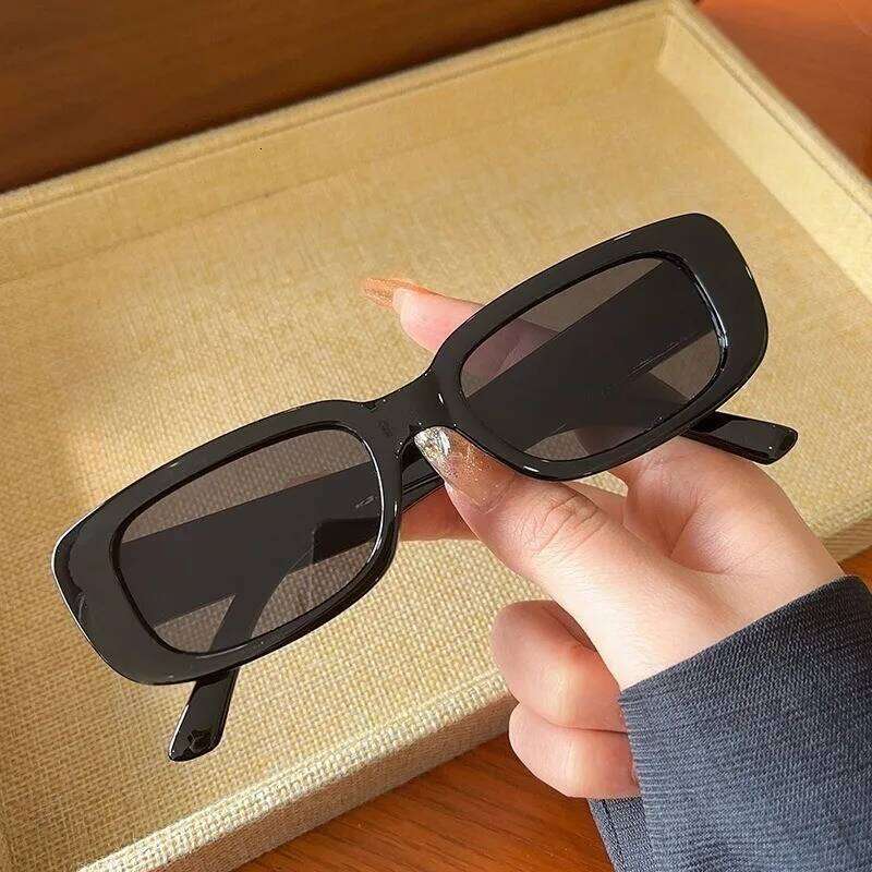 Korean Rectangle Sunglasses Fashion Fun Cute Ladies Eyewear Jenny Style Sun Glass 26W0224