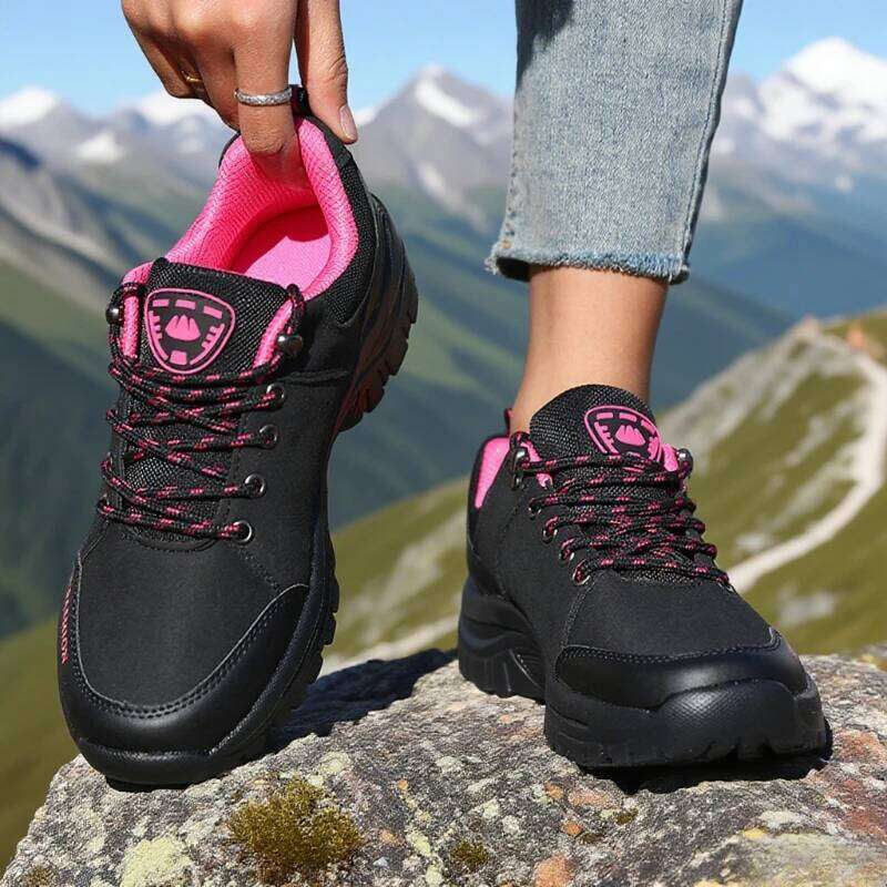 Sports Women Sneakers Lightweight Luxury Waterproof Platform Trekking Outdoor Hiking Non-Slip Casual Shoes
