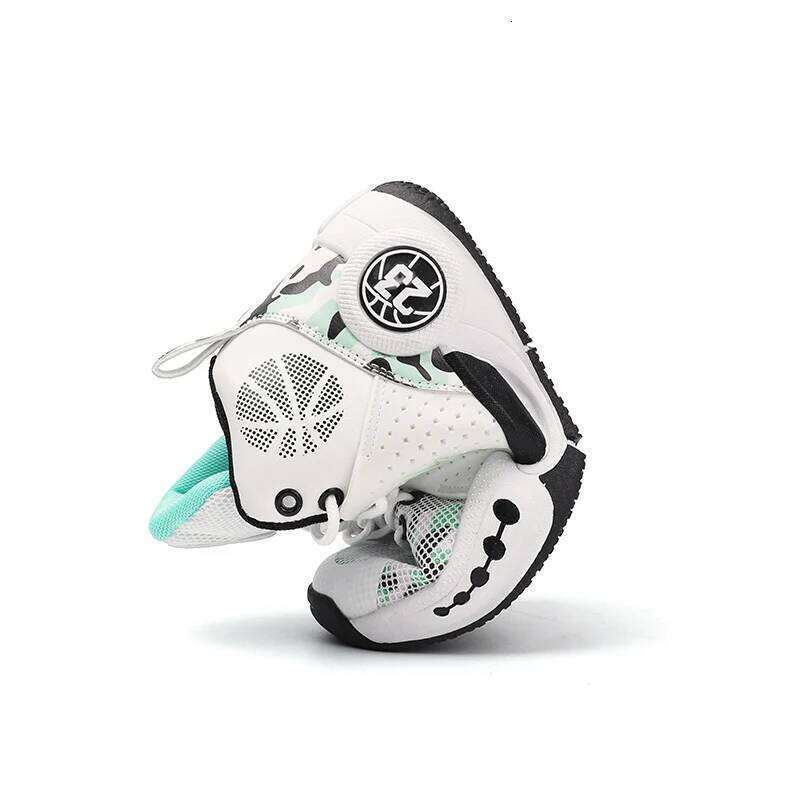 New Men's Basketball Shoes Spring Autumn Running Sports Breathable Mesh Anti-slip Wear-resistant Quality Sneaker for Adults Kids 26W0224