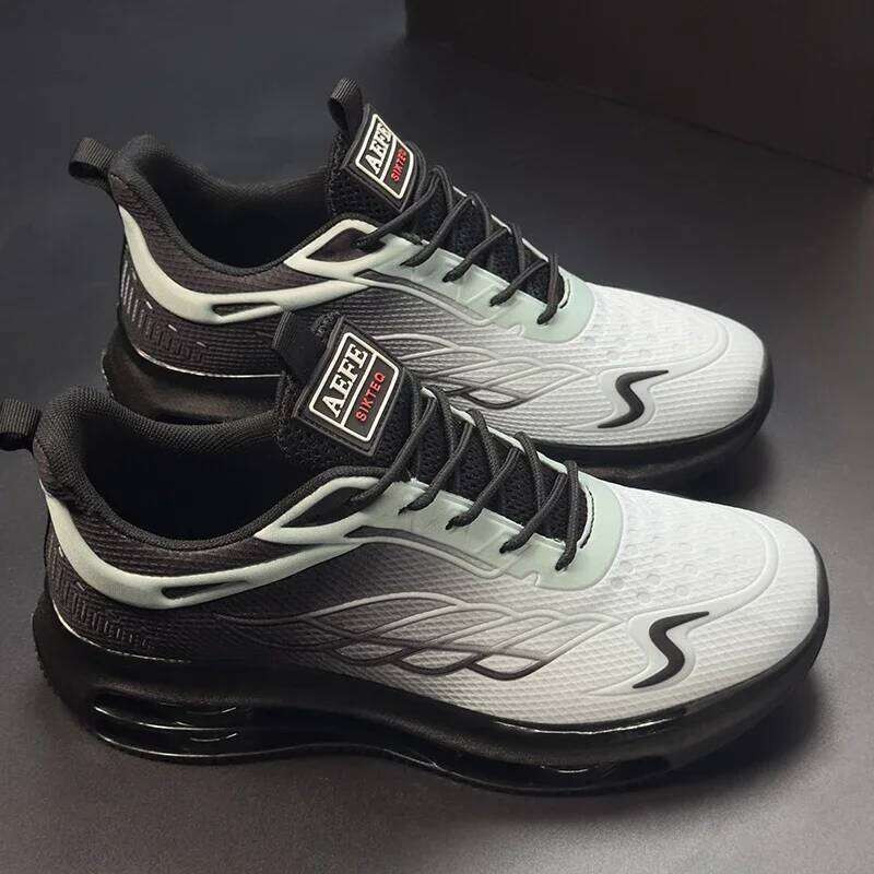 MAEDEF Men's Sports Sneakers Running Breathable Mesh Lightweight Walking Outdoor Training Footwear Comfortable Shoes