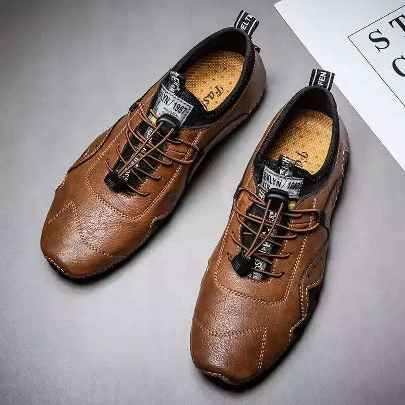 Fashionable Men's Bare Boots Breathable Retro Trendy Street Style Casual Fitness Training Daily Activity Commuting Shoes