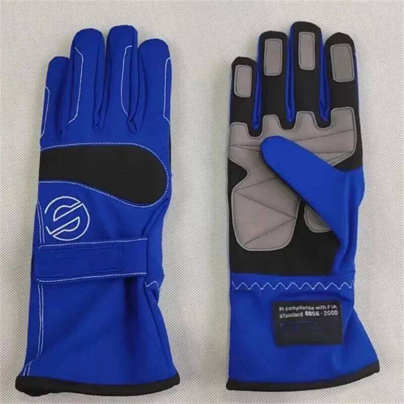 High-Grip SPCO Logo Racing - Professional Drifting Car Motorcycle Kart Driving Sports Hand Gloves for Competition 26H0224