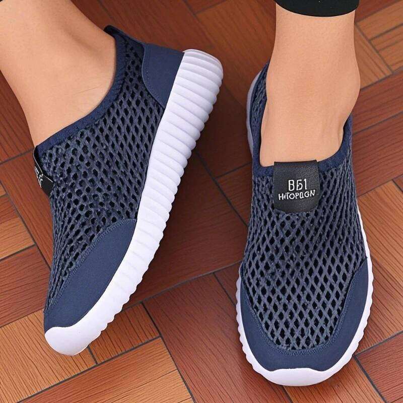 Women Slip on Easy for Lazy People To Wear Mesh Lightweight Fashionable Walking Available New One Foot Hiking Shoes