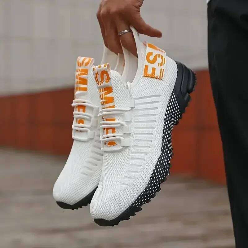 Comfortable Men's Mesh Sports Lightweight Breathable Fashionable Jogging Training Outdoor Entertainment Men Shoes