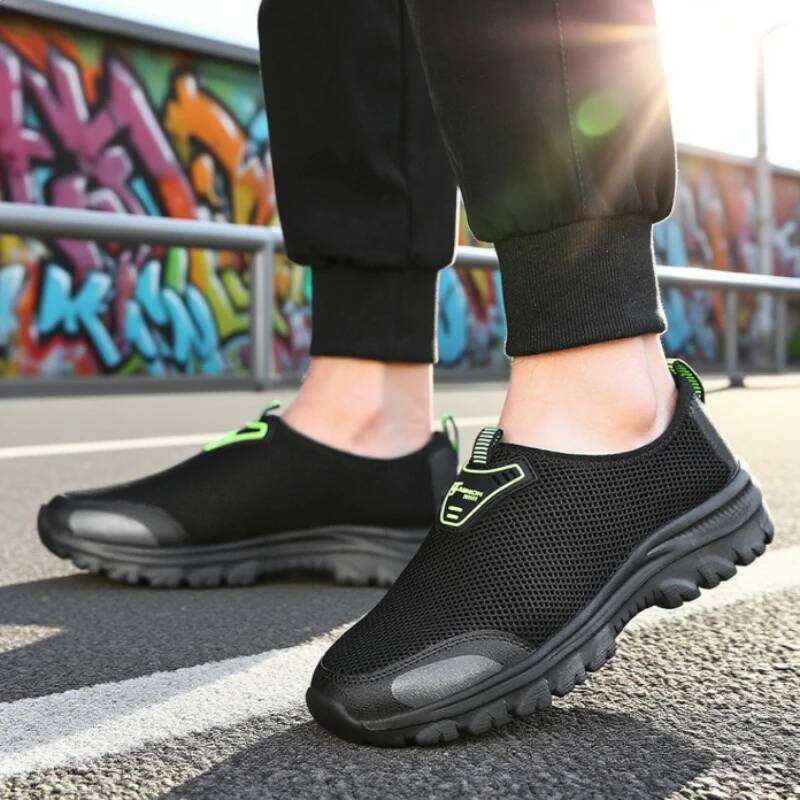 Fashionable Casual for Men Lightweight Breathable Anti Walking Shoe Comfortable Multifunctional Travel Slip on Shoes