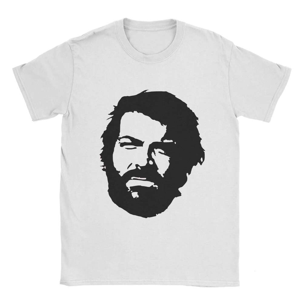 Bud Spencer T-Shirt Summer Cotton T Shirts For Men's Hip Hop Casual Tshirt Short-Sleeve Aesthetic Clothes H260224