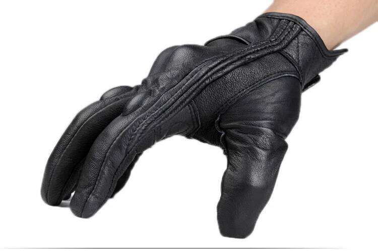 Motorcycle Gloves men women moto leather Carbon cycling winter gloves motorbike motorcross ATV motor New 26H0224