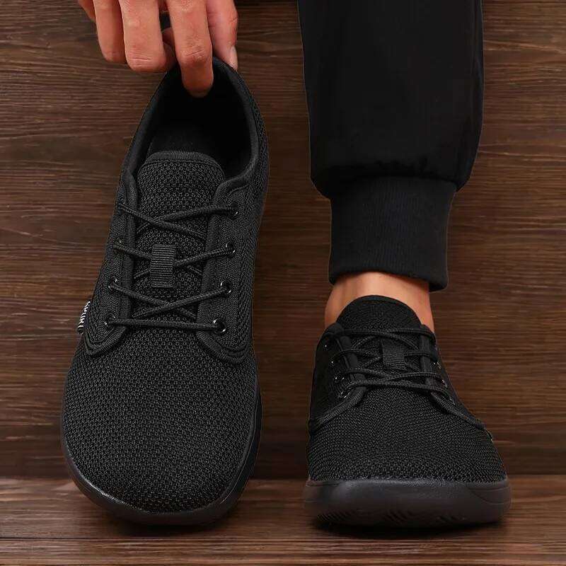 Men's Lightweight Casual Wide Toe Sneakers Non Slip Comfortable Boat Unisex Barefoot Minimalist Shoes