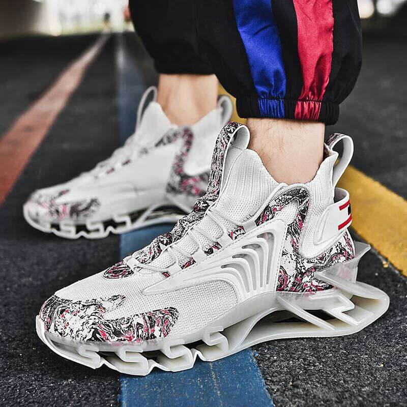 MAEDEF Men Sports Comfortable Sneakers Leisure Man Anti-slip Trend Jogging Training Running Shoes Mens Footwear