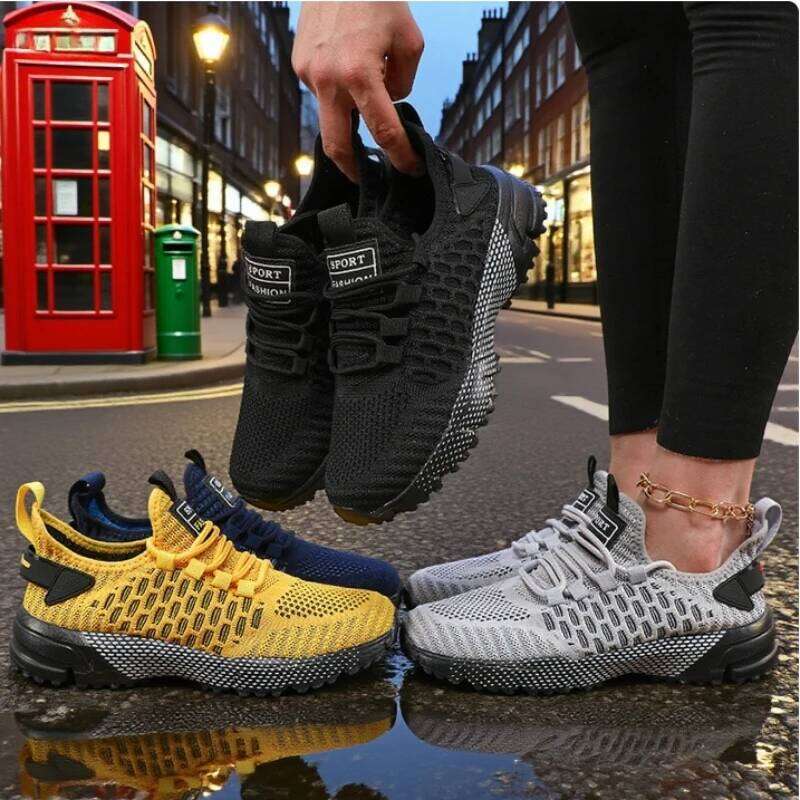 Running Breathable Trendy Anti Slip Outdoor Training 2025 Hot Selling Women's Sneakers Couple Tennis Shoes