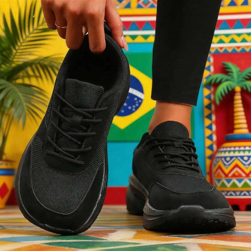 Wide Head Women's Sneakers Unisex Barefoot Comfortable Big Size Casual 2025 Fashion Non-slip Hiking Minimalist Shoes