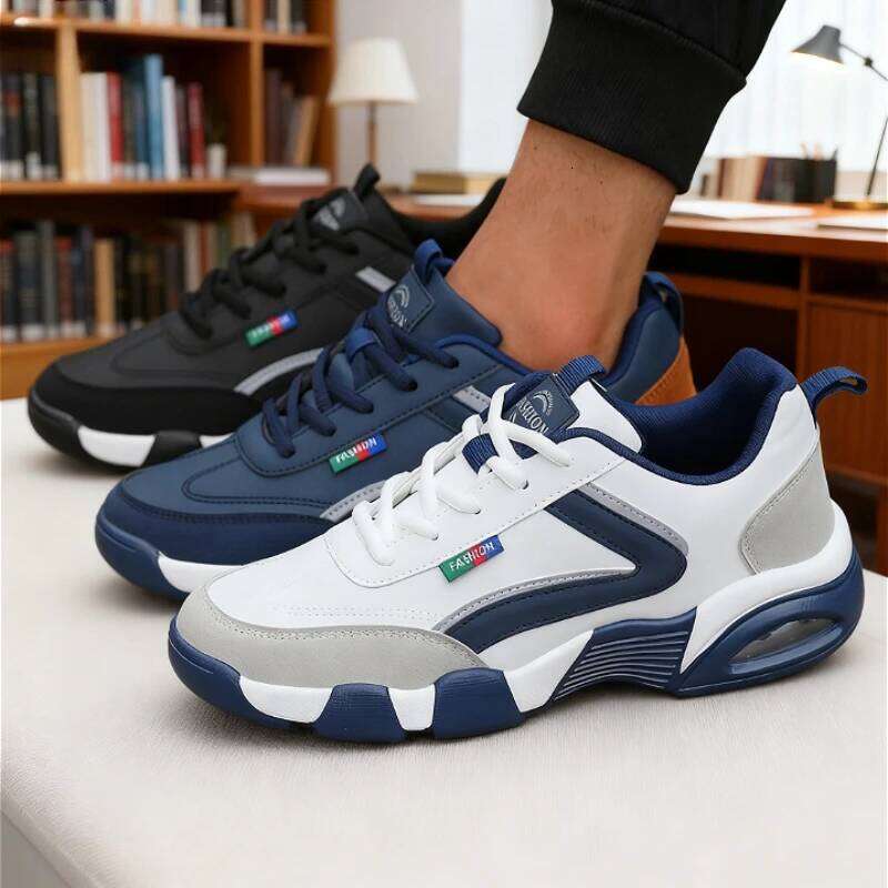 for Men Leather Sneaker Waterproof Casual Comfortable Tennis Sneakers Fashionable Large Four Seasons Versatile Men's Shoes