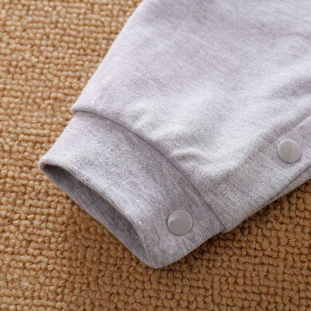 Baby Boys Outfit Infant Clothes Gentleman Suits Long Sleeve Toddler Onesie Costume Romper Jumpsuit 100% Cotton Spring and Autumn 26H0224
