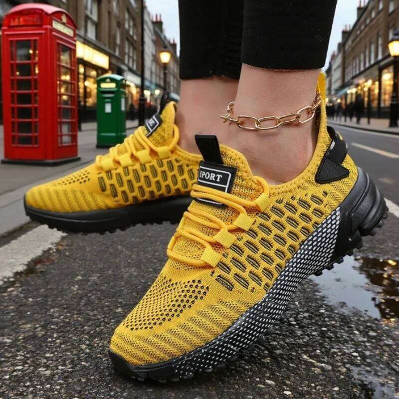 Running Breathable Trendy Anti Slip Outdoor Training 2025 Hot Selling Women's Sneakers Couple Tennis Shoes