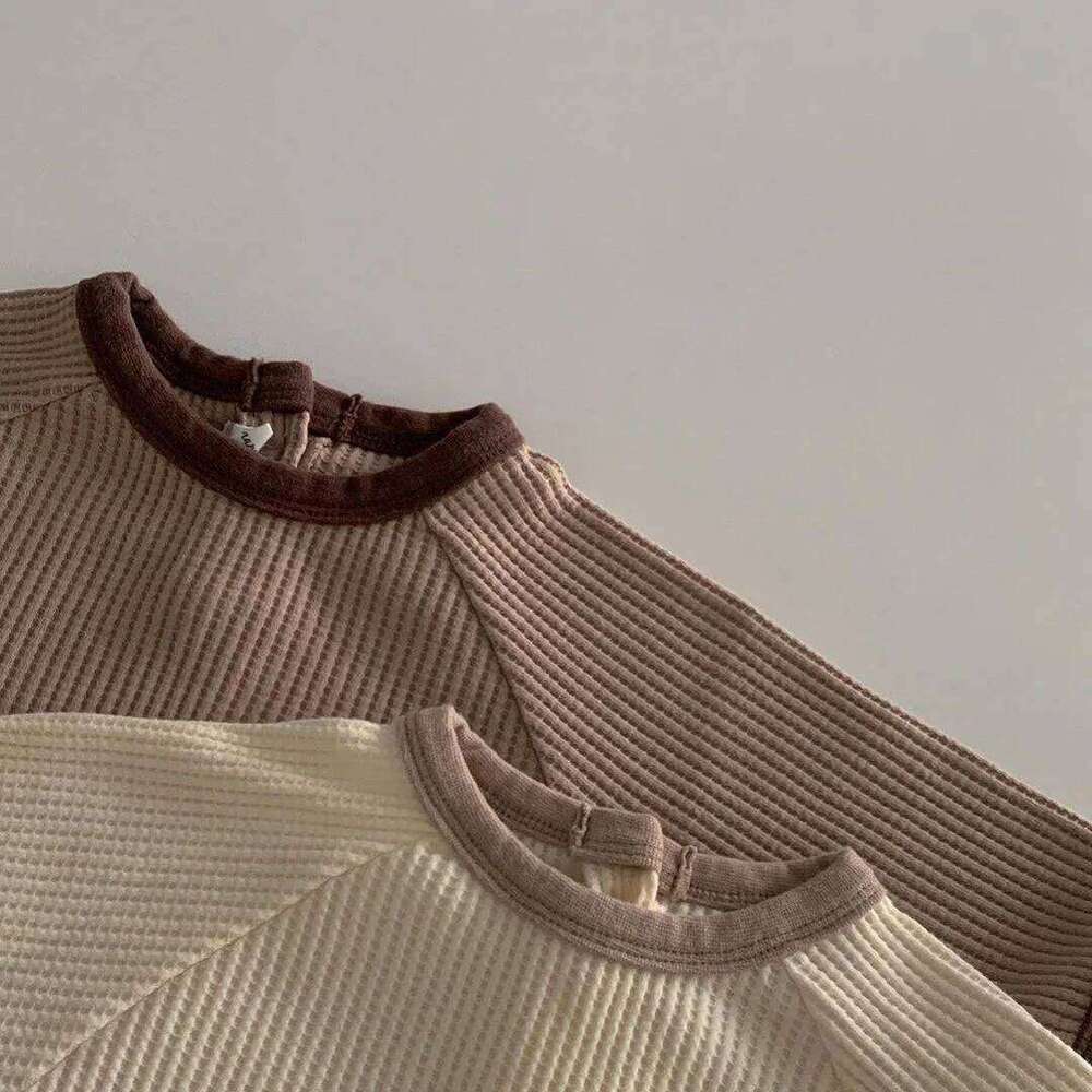 Girls Boys Romper Rainbow Long Sleeves Cotton Kids Pullover Jumpsuit Newborn Cute Clothes Baby Outfit Accessories 26Y0224