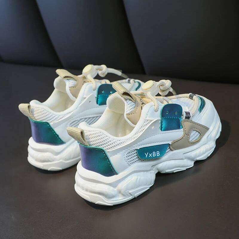 TJR Size 21-36 Baby Toddler For Boys Girls Breathable Mesh Little Kids Casual Sneakers Non-slip Children Sport Shoes Tenis 26W0224