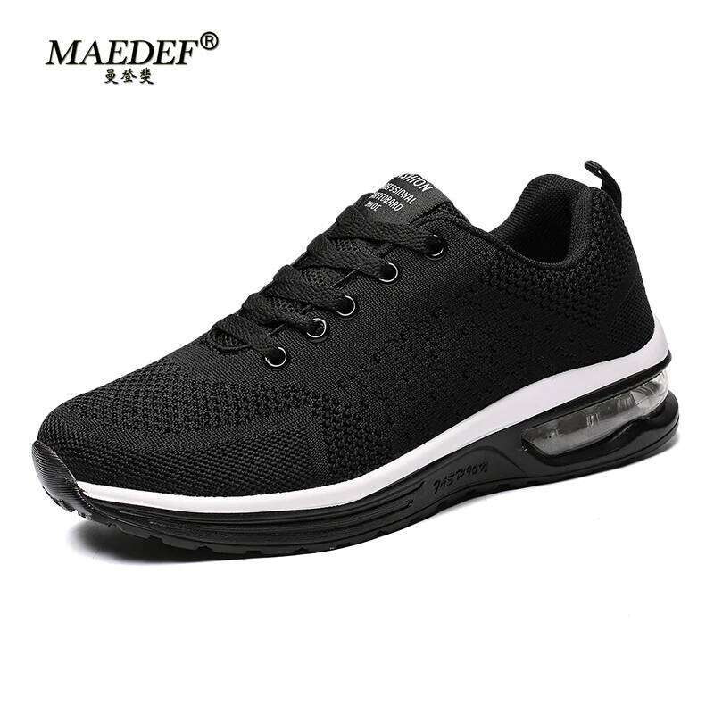 MAEDEF Sneakers Running Breathable Women Lightweight Air Cushion Trainers Durable Fashion Sports Shoes for Men